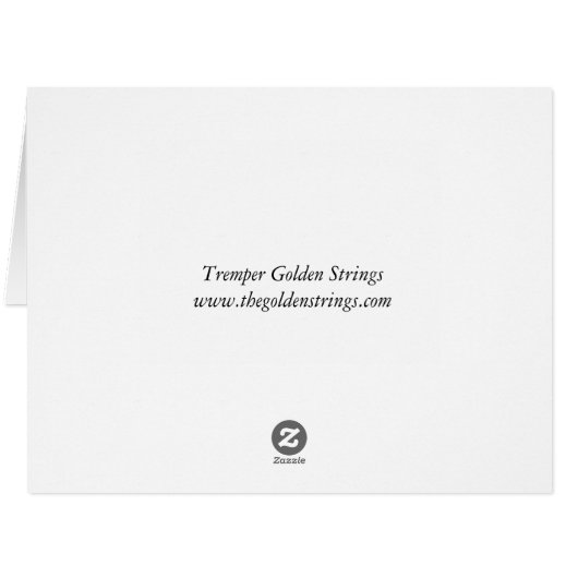 Musical Staff with notes and hearts (Back Horizontal)