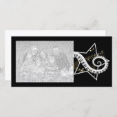 Musical Star golden notes (Front/Back)