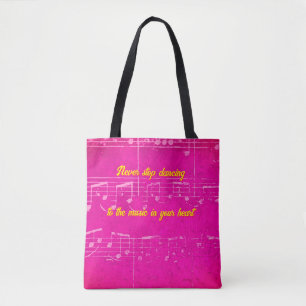 Musical Steps- Cha-Cha-Charming Tote Bag