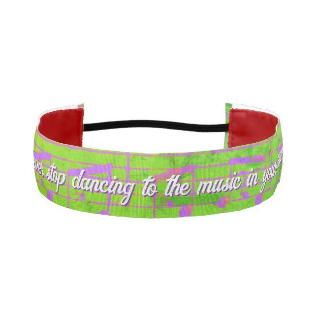 Musical Steps- New Jazz Headband (Front)