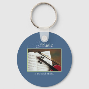 Musical Strings, The Soul of Life, Traditional Keychain