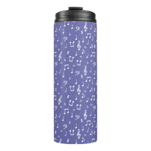 musical symbols  thermal tumbler