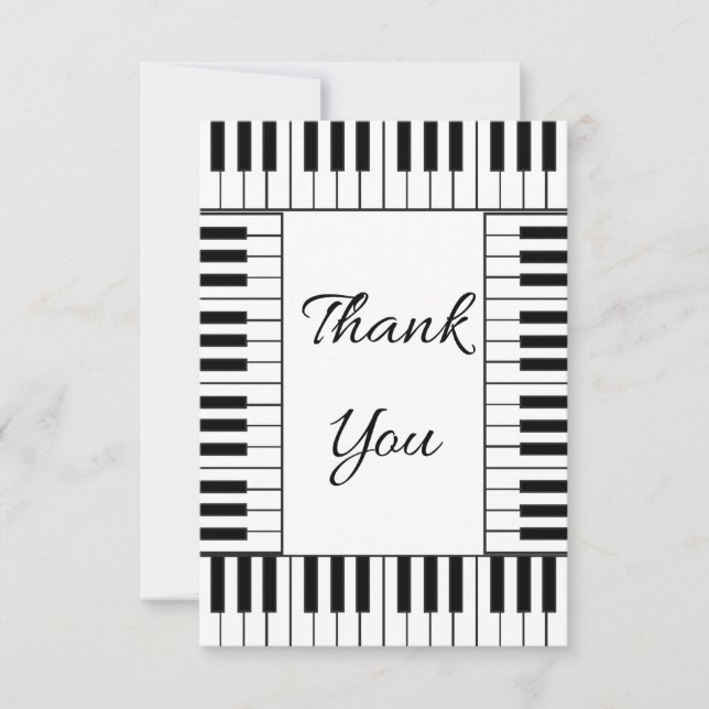 Musical Thank You Card 2 (Front)