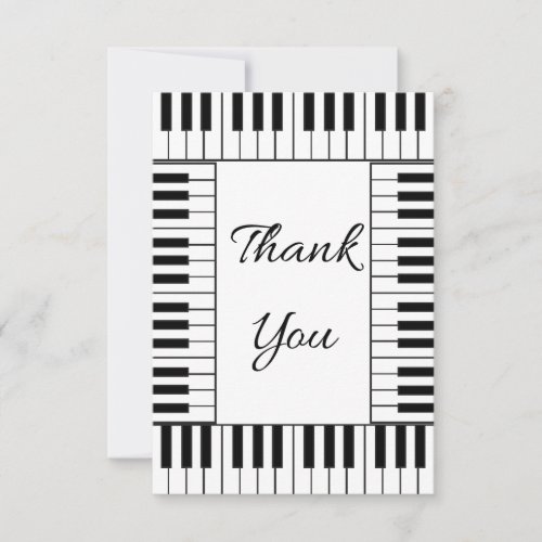 Musical Thank You Card 2