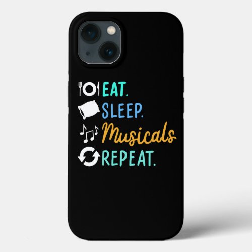 Musical Theater Broadway Actor iPhone 13 Case