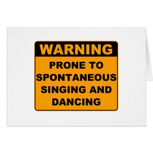 Musical Theater Cards (Front Horizontal)