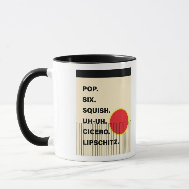Musical Theater Mugs - Chicago (Left)