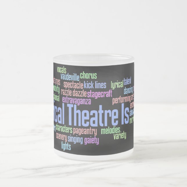 Musical Theatre Is Mug (Center)