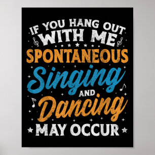 Musical Theatre Nerds Gifts Theater Geek Graphic Q Poster