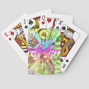 Musical Themed Playing Cards