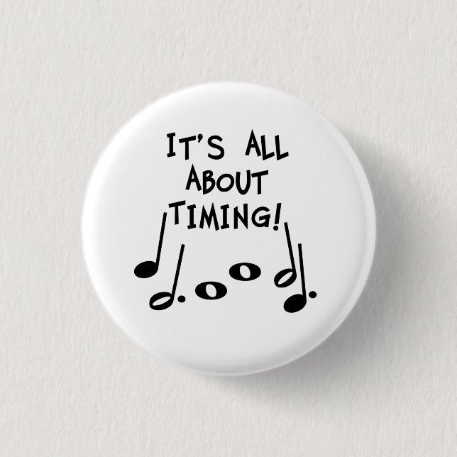 Musical Timing Button (Front)
