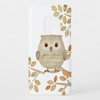 Musical Tree Owl Samsung Galaxy S2 Case by CuteLittleTreasures at Zazzle