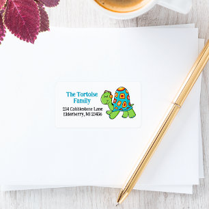 Musical Turtle Colorful Tortoise Music Label