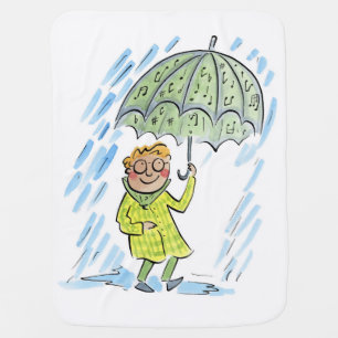 Musical Umbrella Baby Blanket