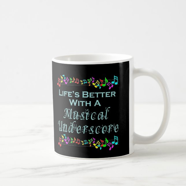 Musical Underscore Mug (Right)