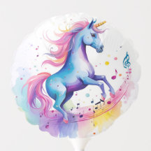 Musical Unicorns Balloon