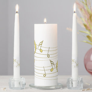Musical Unity Candle Set