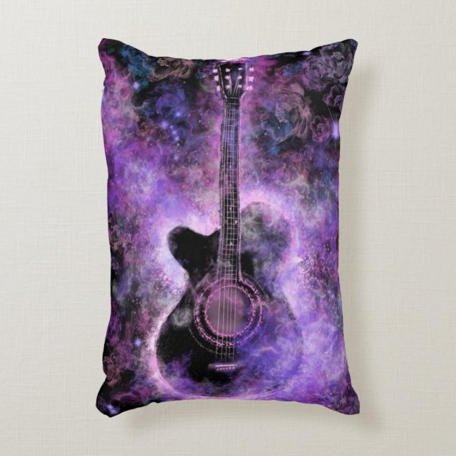 MusicalGuitar Pillow (Front(Vertical))