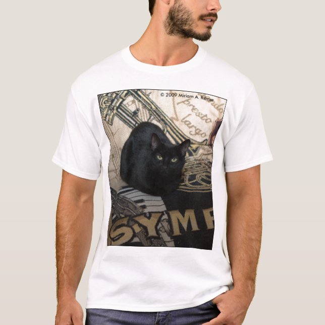 musicat.tee1477, © 2009 Miriam A. Kilmer T-Shirt (Front)