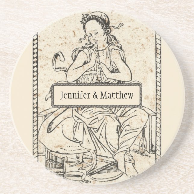 Musicha XXVI Personalized Coaster (Front)