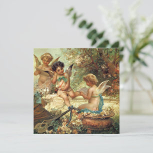 Musician Angels by Hans Zatzka, Victorian Fine Art