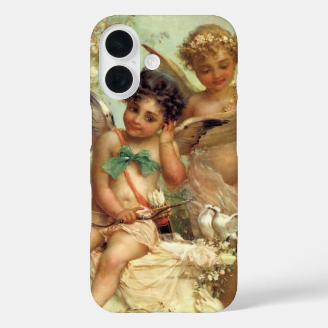 Musician Angels by Hans Zatzka, Victorian Fine Art Case-Mate iPhone Case (Back)