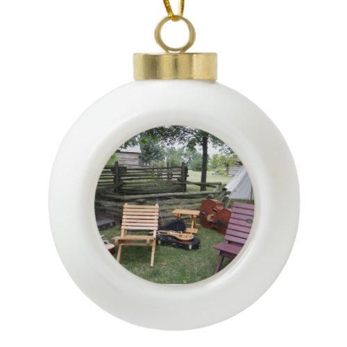 Musician Band Camp Ball Ornament