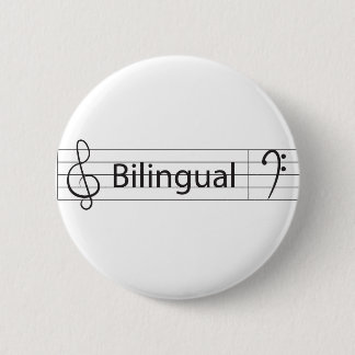 Musician Bilingual Button