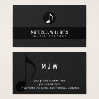 music business cards