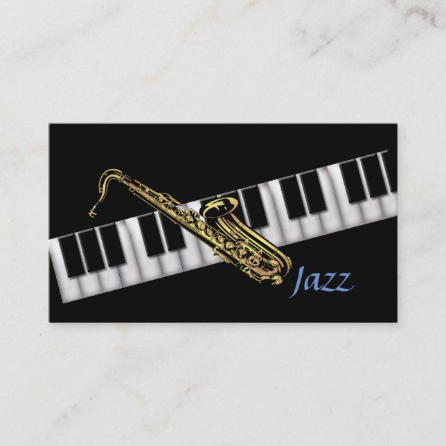 Musician Business Card (Front)