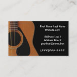 Musician Business Card at Zazzle