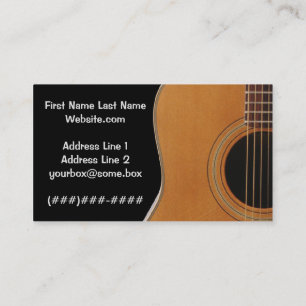 Musician Business Card