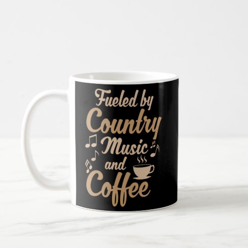 Musician Country Music And Coffee Coffee Mug