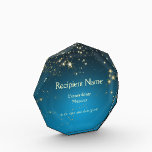 Musician Custom Award<br><div class="desc">A graphic image of a star filled background by artist/designer Charmaine Paulson on a award. The award has a text template for your personalization.</div>