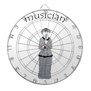 musician dart board