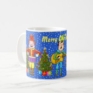 Musician Elves Christmas Mug