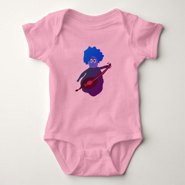 Musician From Another Dimension  Baby Bodysuit (Front)