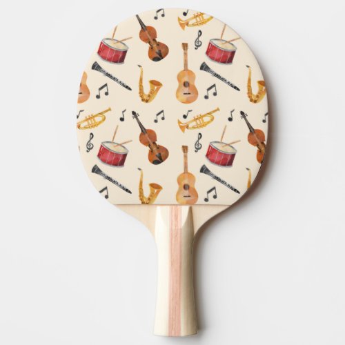 Musician Gift Guitarist Gift Music Table Tennis Ping Pong Paddle