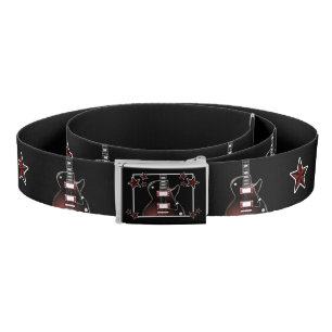 Musician Guitar Belt Rock Country Rockabilly Star