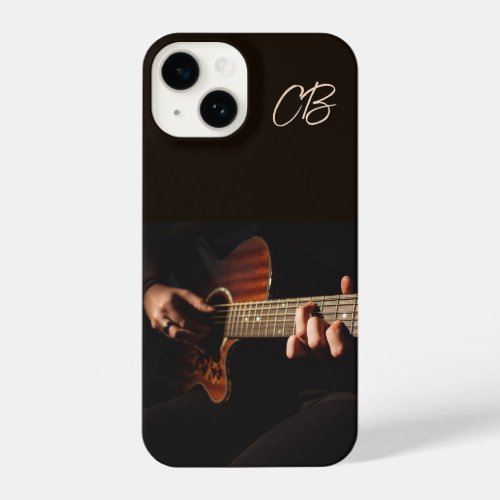 Musician Guitar Player Musical Music custom  iPhone 14 Case