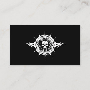 Musician Music Industry Rock Band Guitar Lessons Business Card