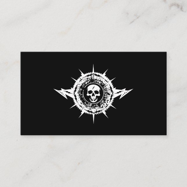 Musician Music Industry Rock Band Guitar Lessons   Business Card (Front)