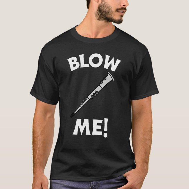 Musician Music Teacher  &  Clarinet Player T-Shirt (Front)