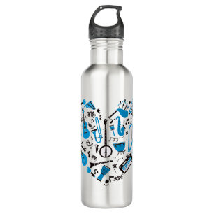 Musician Musical Instrument Heart Tool Stainless Steel Water Bottle