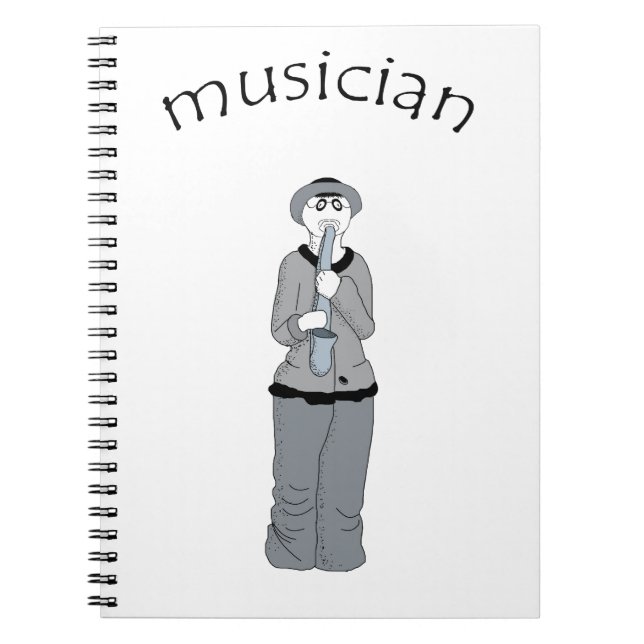 musician notebook (Front)