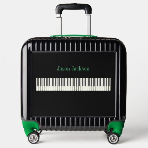 Musician Piano Keys Carry On Pilot Case Bag Luggag