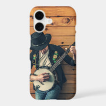 Musician playing guitar - iPhone / iPad case