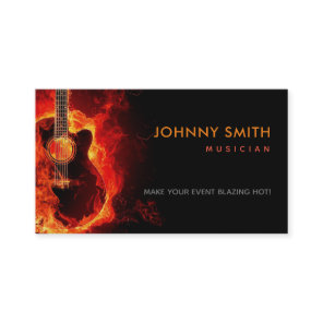 Musician Slogans Business Cards