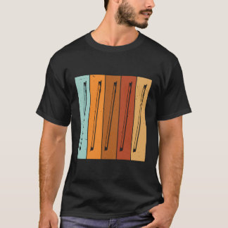 Musician String Player Vintage Retro 70'S String B T-Shirt