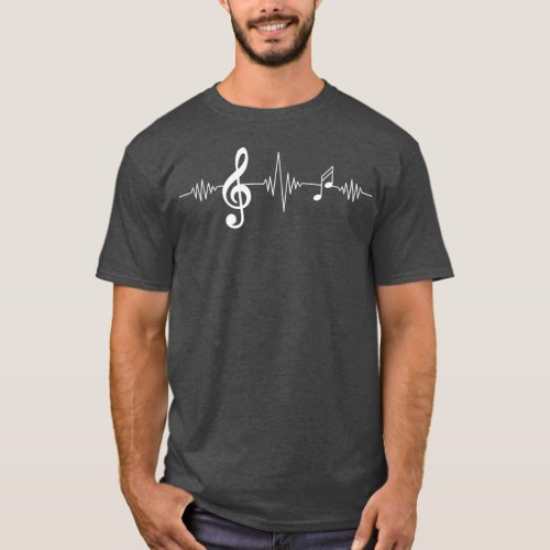 Musician Treble Clef Musical Symbols Music T_Shirt